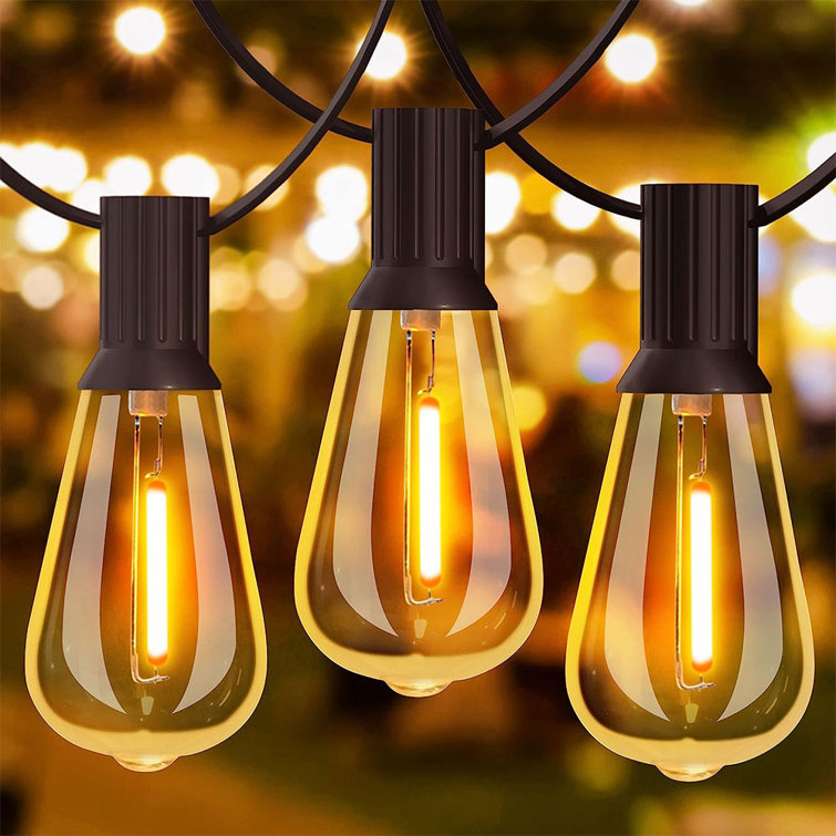 Battery operated deals edison string lights